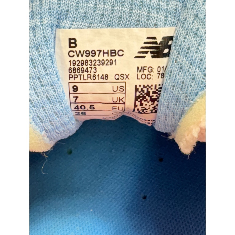 New Balance Women's Sneakers in Grey, Pink & Blue - Picture 7 of 10
